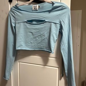princess polly blue top